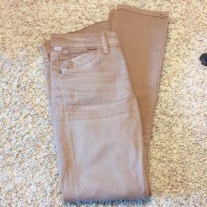 Citizens of Humanity Women's Tan / Camel Brown Jeans Sz 27